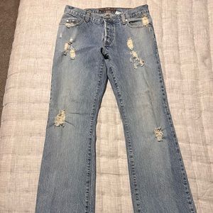 Michael Kors Men’s Distressed Jeans Size 32
